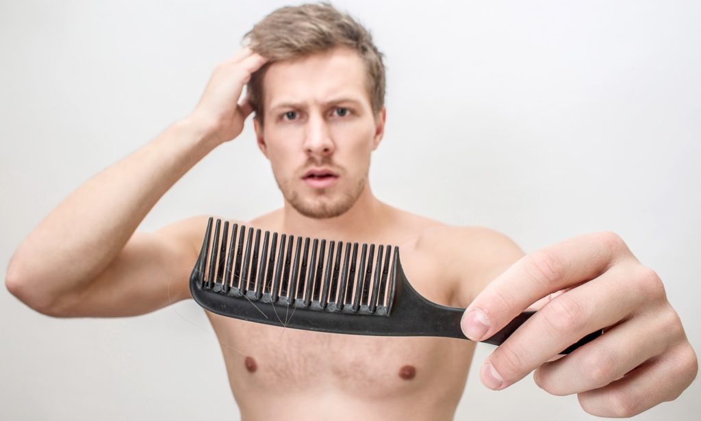 Männer und Haarausfall - Mann muss sich entschieden