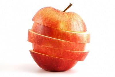 Apfel Apfel als Deko