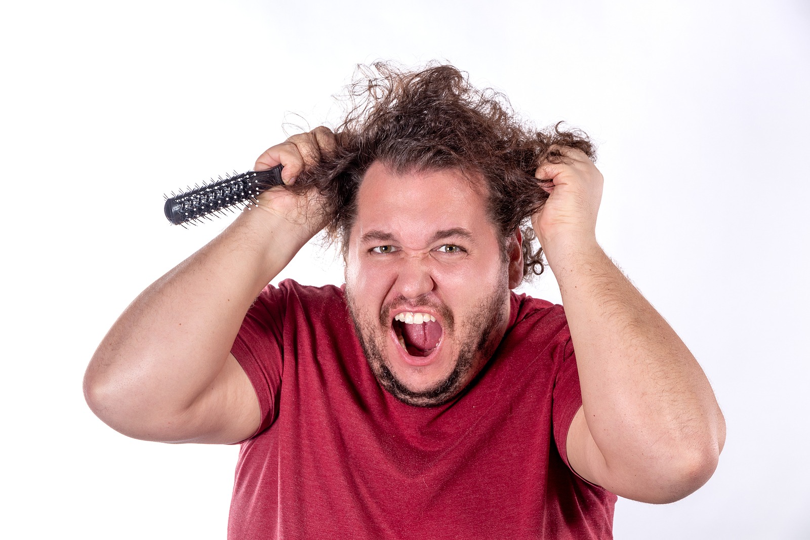 Haarausfall durch fettige Haare
